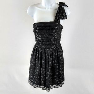 Divided H&M one shoulder party dress